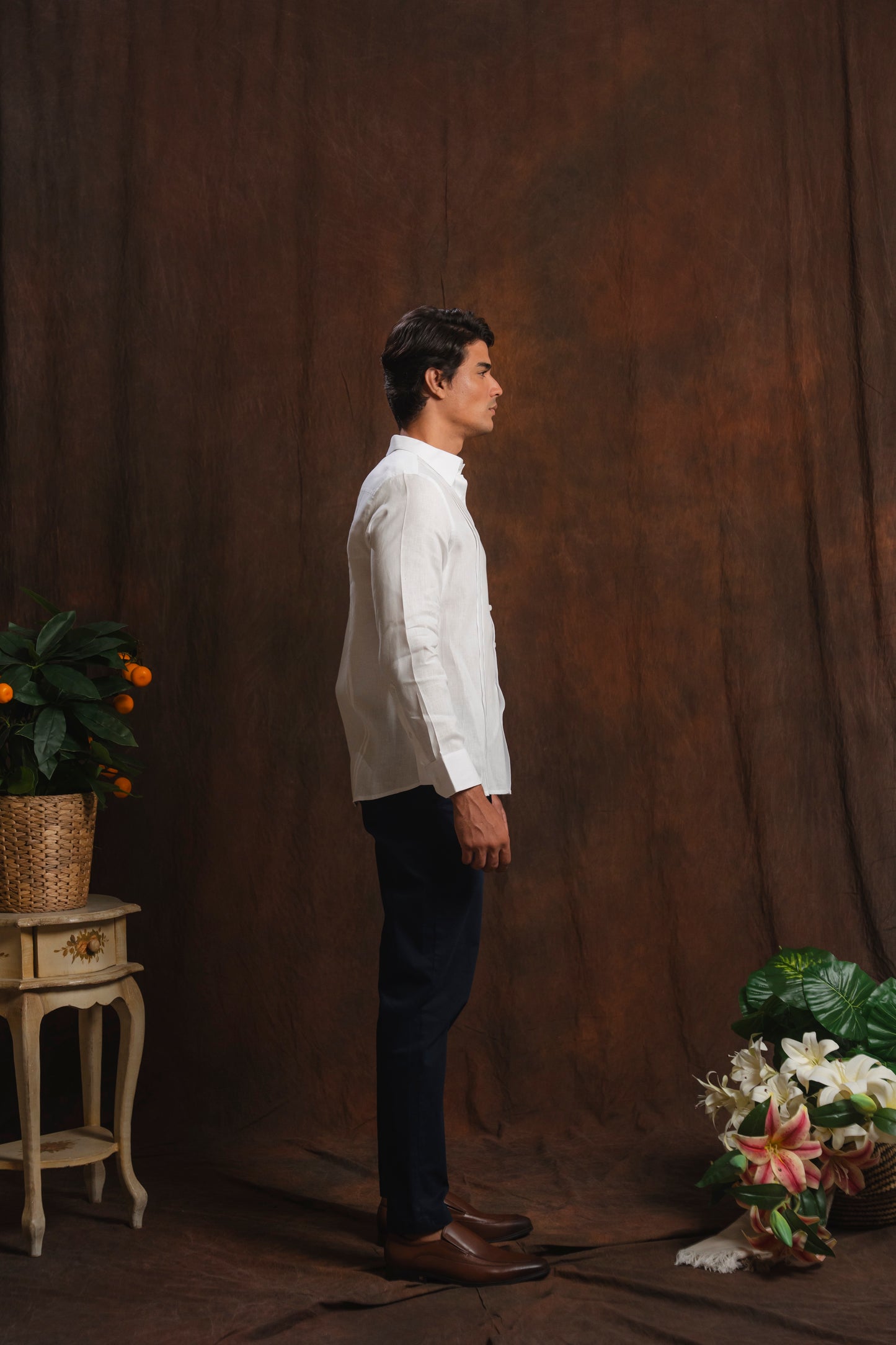 Vertical Pleats Shirt