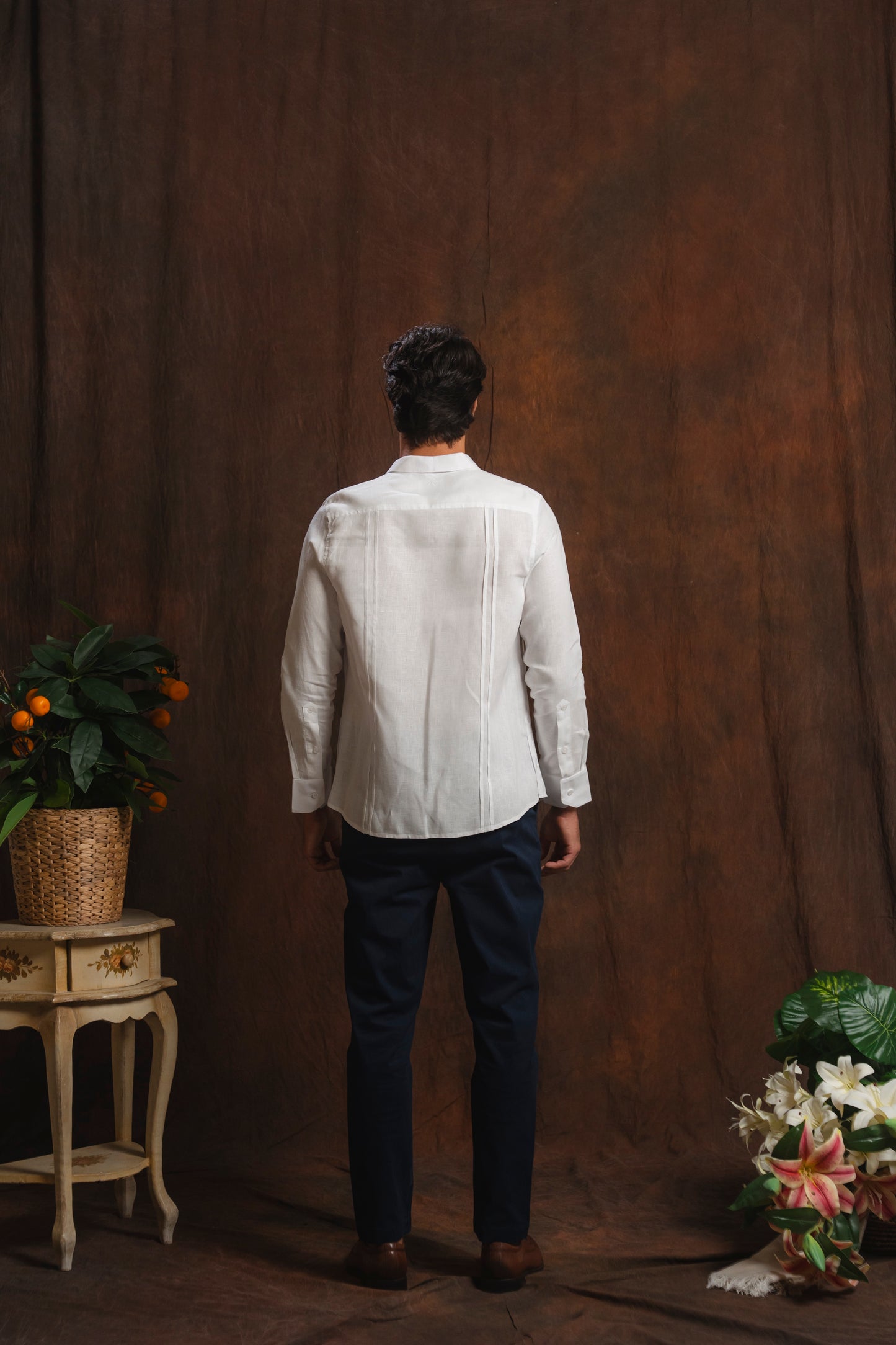 Vertical Pleats Shirt